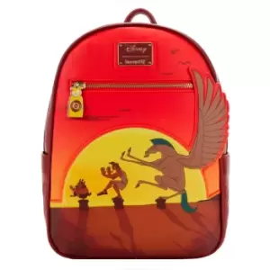 Image of Loungefly Disney Hercules 25th Anniversary Sunset Mini Backpack