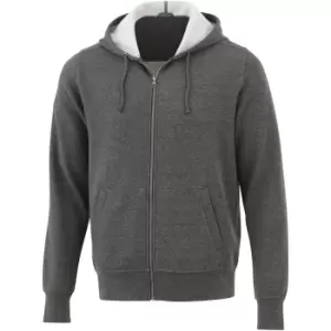 Image of Elevate Mens Cypress Full Zip Hoodie (XXXL) (Heather Charcoal)