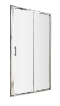 Nuie Pacific 1100mm Single Sliding Door - Polished Chrome