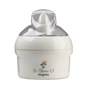 image of Magimix 11047 White Le Glacier 1.1L Ice Cream Maker White