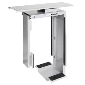 image of Dataflex TOP GRIP CPU holder, extends and rotates, silver