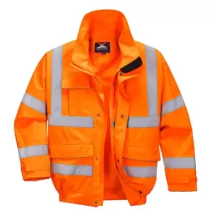 Image of PWR Hi Vis Extreme Bomber Jacket Orange 2XL