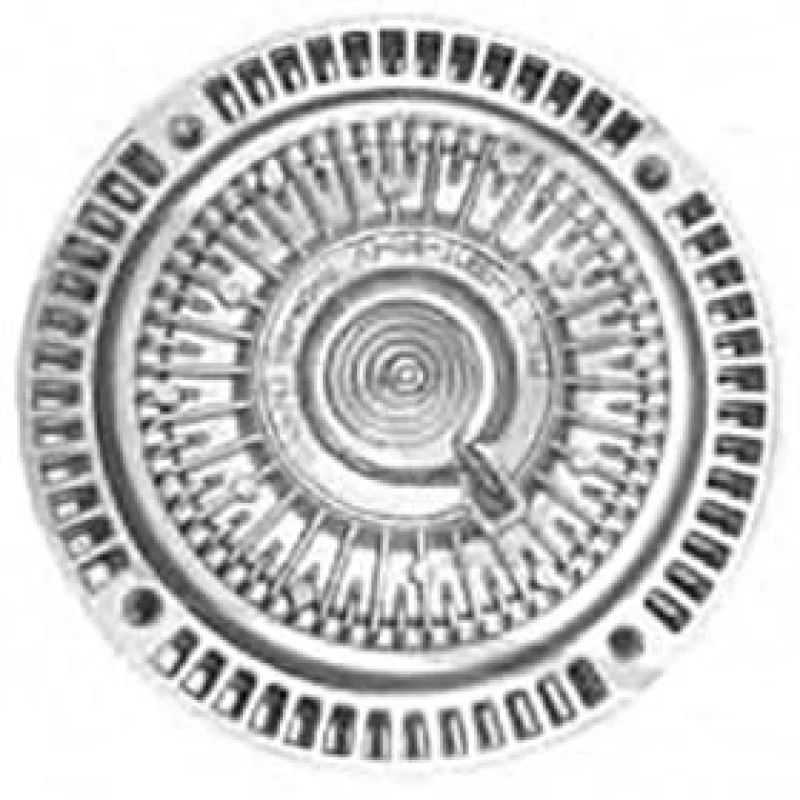 Image of VAN WEZEL Fan clutch VAN WEZEL 0640738