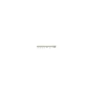 Image of Complete Wooden Curtain Pole Set150 White