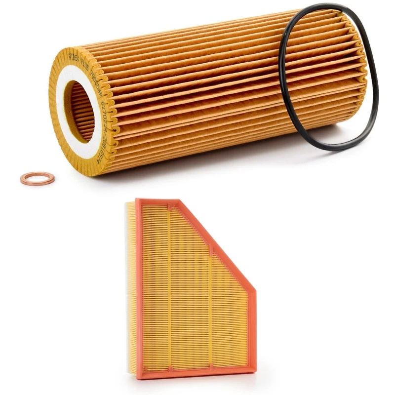 Image of RIDEX PLUS 4055F1187P Filter Set with gasket/seal, with pre-filter Filter Set (4055)