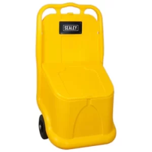 image of Sealey GB04 Grit/Salt Mobile Storage Cart 75ltr