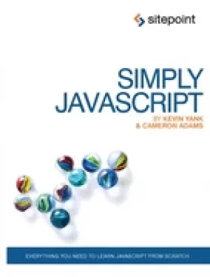 Image of simply javascript everything you need to learn javascript from scratch