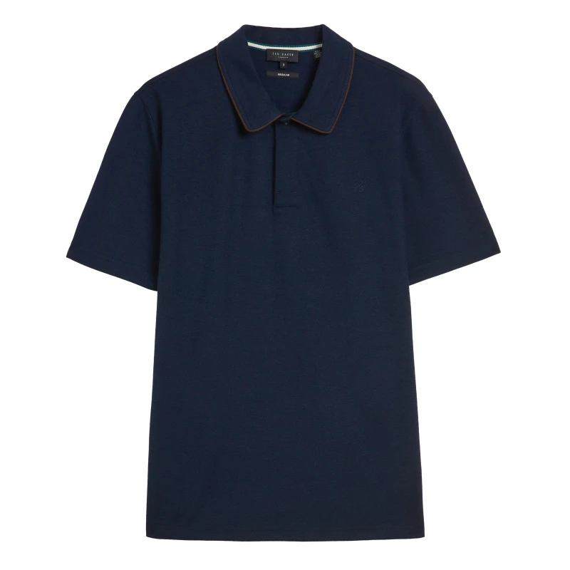 Image of Ted Baker Aroue Polo Shirt - Blue Blue S