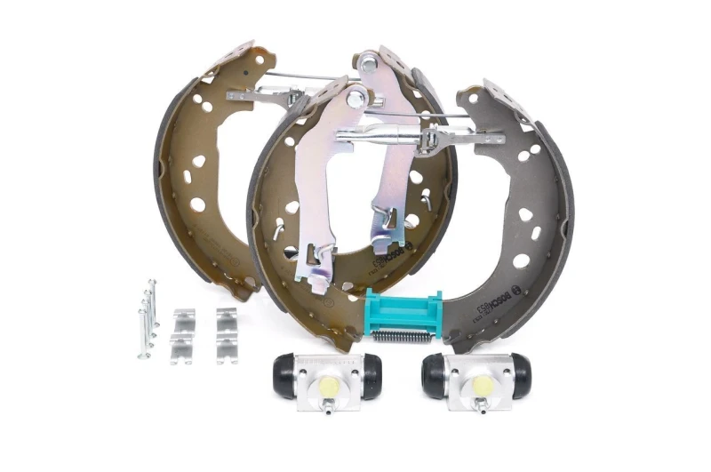 Image of Bosch 0 204 114 656 Brake Set, drum brakes with wheel brake cylinder Brake Set,drum brakes (3859)