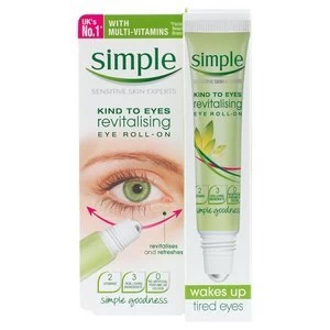 image of Simple Kind To Eyes Revitalising Eye Roll-On 15ml