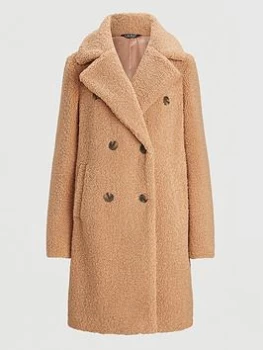 image of Ralph Lauren Teddy Coat - Tan, Size L, Women