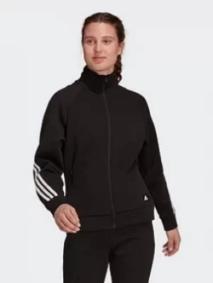 Image of adidas Sportswear Future Icons 3-stripes Track Top, Black Size XL Women