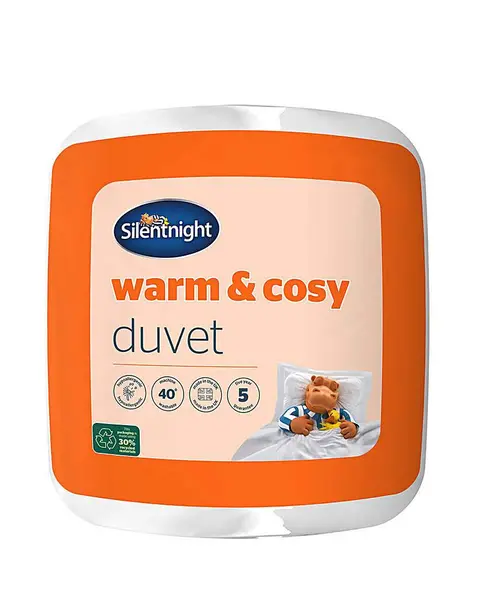 Image of Warm & Cosy 15 Tog Duvet White S KING XA40404