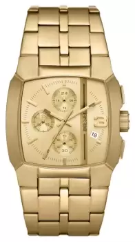 Diesel DZ4639 Cliffhanger (40mm) Gold Dial / Gold-Tone Watch