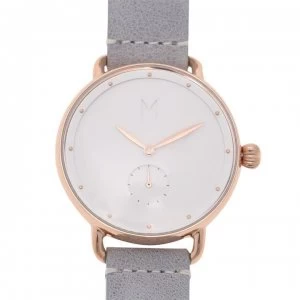 Image of MVMT Bloom Ghost Iris Watch - White/White
