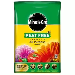 Image of Miracle-Gro All Purpose Peat Free Compost 40L - 119766