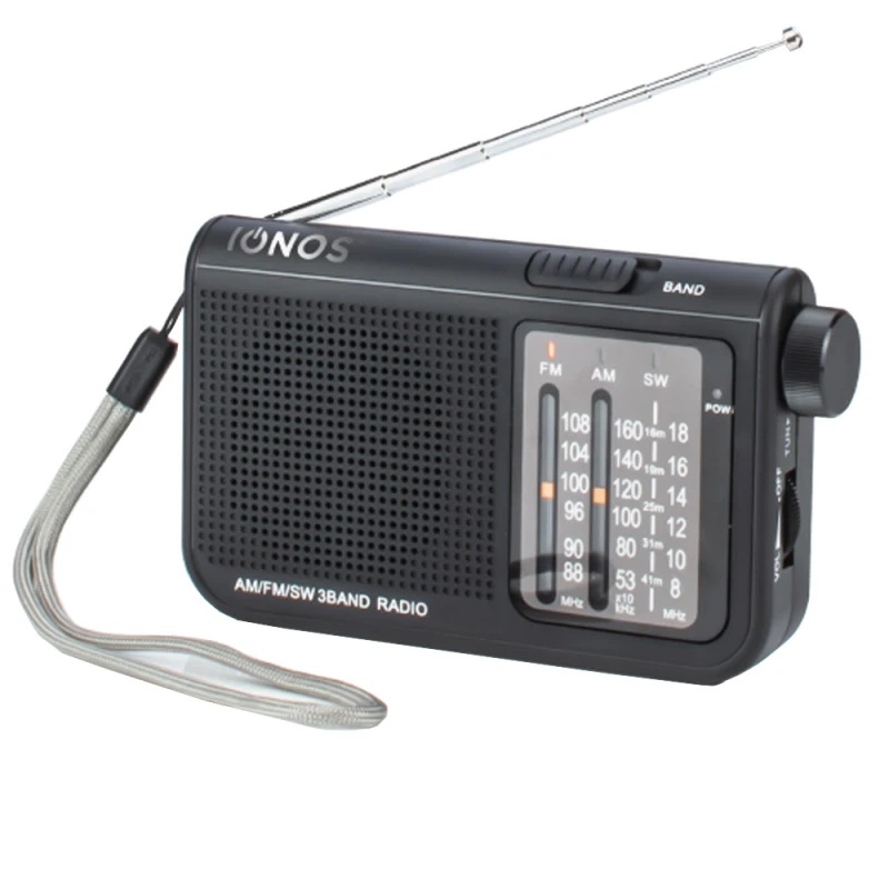 Image of IONOS Breda Pocket Radio FM AM and Short Wave Bands 3W