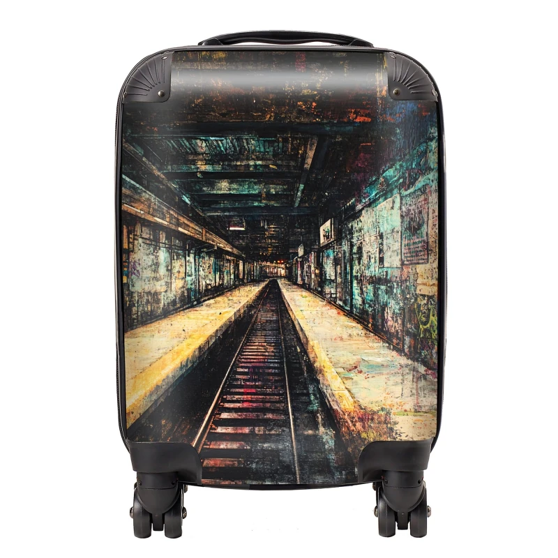 Image of Designer Luggage Jasper Reed: 00031 Suitcase Size: Large Multicolor Unisex Large