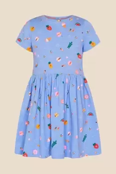Image of Funshine Print Jersey Dress