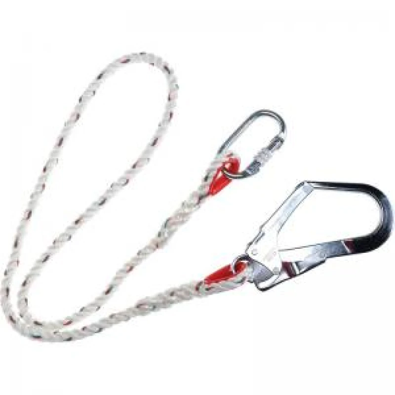 Image of Portwest Single Restraint Lanyard FP21WHR
