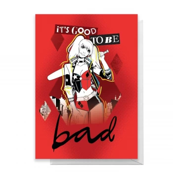 Image of Harley Quinn Greetings Card - Standard Card
