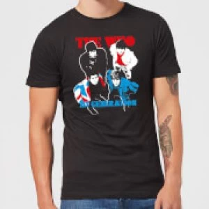 image of The Who My Generation Mens T-Shirt - Black - M