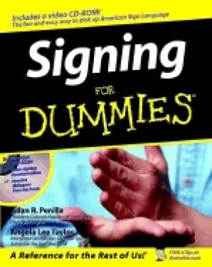 Image of signing for dummies
