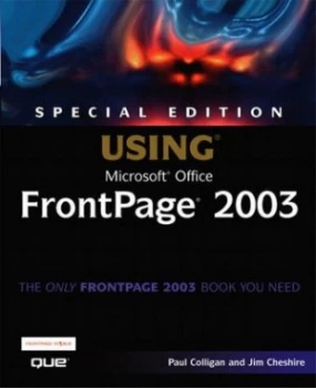 Image of Special Edition Using Microsoft Office Frontpage 2003 by Paul Colligan Book