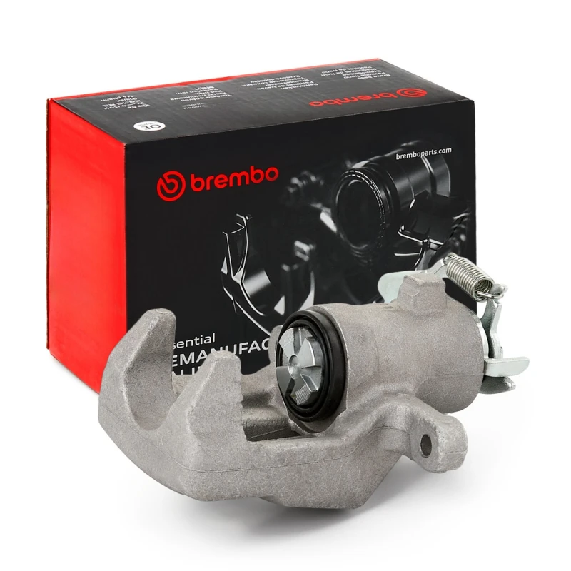 Image of BREMBO F 68 101 Brake caliper ESSENTIAL LINE Rear Axle Right Aluminium Brake Caliper (78)