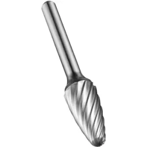 Image of P611 12.7X6.0MM Carbide Ball Nosed Tree Burr for Stainless Steel