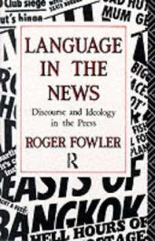 Image of Language in the News by Roger Fowler Paperback