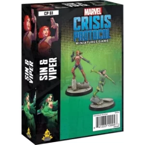 Image of Marvel Crisis Protocol: Sin and Viper Character Pack
