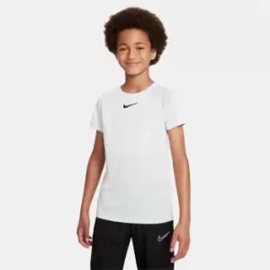 Image of Nike Dri-FIT Academy Big Kids Short-Sleeve Soccer Top - Grey
