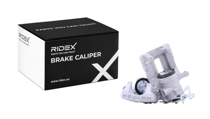 Image of RIDEX 78B1750 Brake caliper Rear Axle, without holder Aluminium Brake Caliper (78)