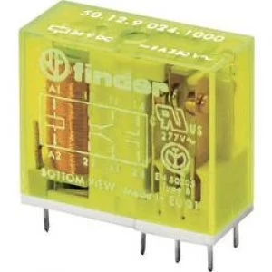 Image of PCB relays 24 Vdc 8 A 2 change overs Finder 50.12.