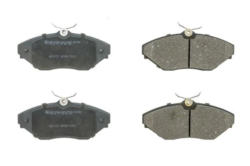 Image of AISIN Brake pad set AISIN BPMM-7000