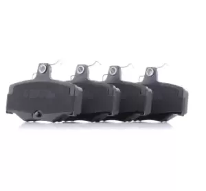 Image of RIDEX Brake pad set 402B0075 Brake pads,Brake pad set, disc brake NISSAN,ALMERA II Hatchback (N16),ALMERA TINO (V10),PRIMERA (P11)