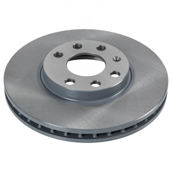 Image of Brake Disc 17210 by Febi Bilstein Front Axle Genuine OE - 1 Pair