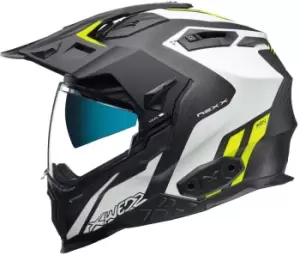 Image of Nexx X.Wed 2 Vaal Carbon Helmet, black-white-yellow Size M black-white-yellow, Size M