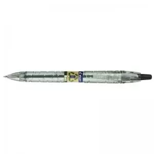 Image of Pilot Ecoball Recycled Ballpoint Pen 1.0mm Tip 0.27mm Line Black Pack