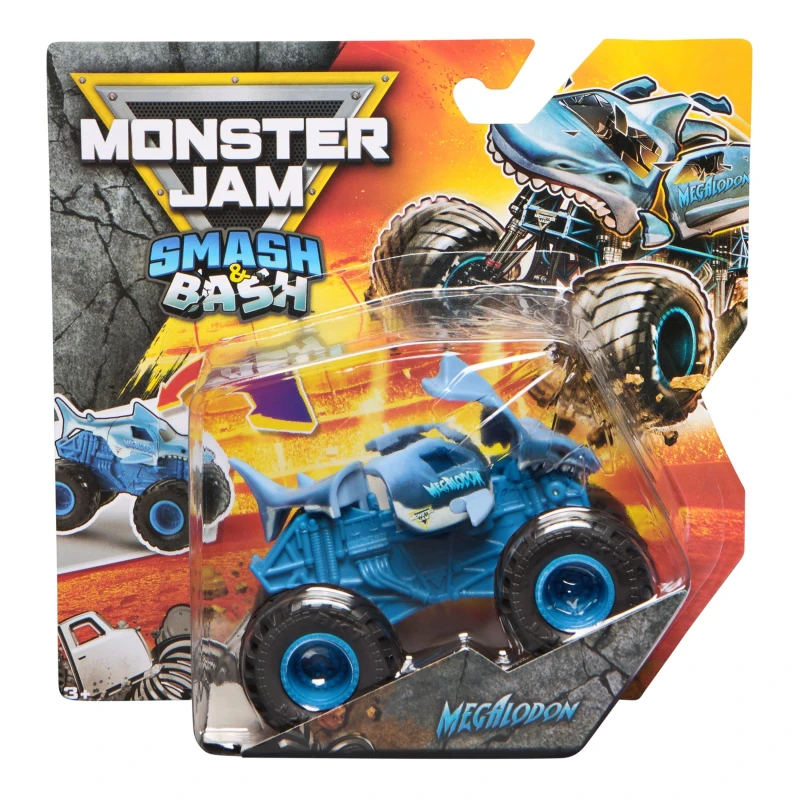 Image of Monster Jam 1:64 Smash n Bash Truck Assortment Assortment male One Size
