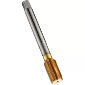 Image of E286 10-32UNF HSS-E Machine Forming Fluteless Tap - Oil Grooves - TiN Coated DIN 2184-1