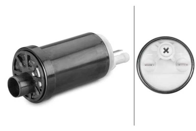 Image of HELLA Fuel pump HELLA 8TF 358 106-641