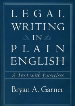 Image of Legal Writing in Plain English by Bryan A. Garner Book