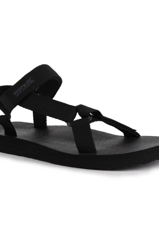 Image of Regatta Regatta Men Vendeavour Sandal in Jet Black Size: 6.5 Jet Black 6.5 Male 5063019193014