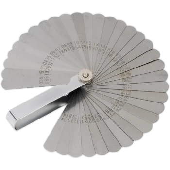 Image of Sealey 35 Blade Feeler Gauge Dual Marked