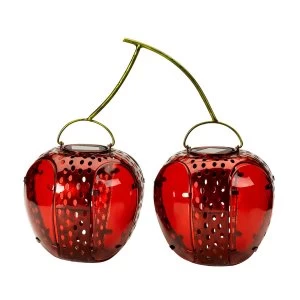 Image of Smart Solar Funky Fruit Cherries Lantern