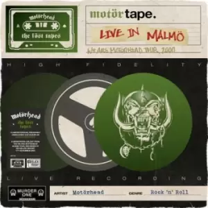 image of Motorhead The Lost Tapes Vol. 3 Live In Malmo - Green Vinyl RSD Black Friday 2022 - Sealed 2022 UK 2-LP vinyl set BMGCAT584DLPX