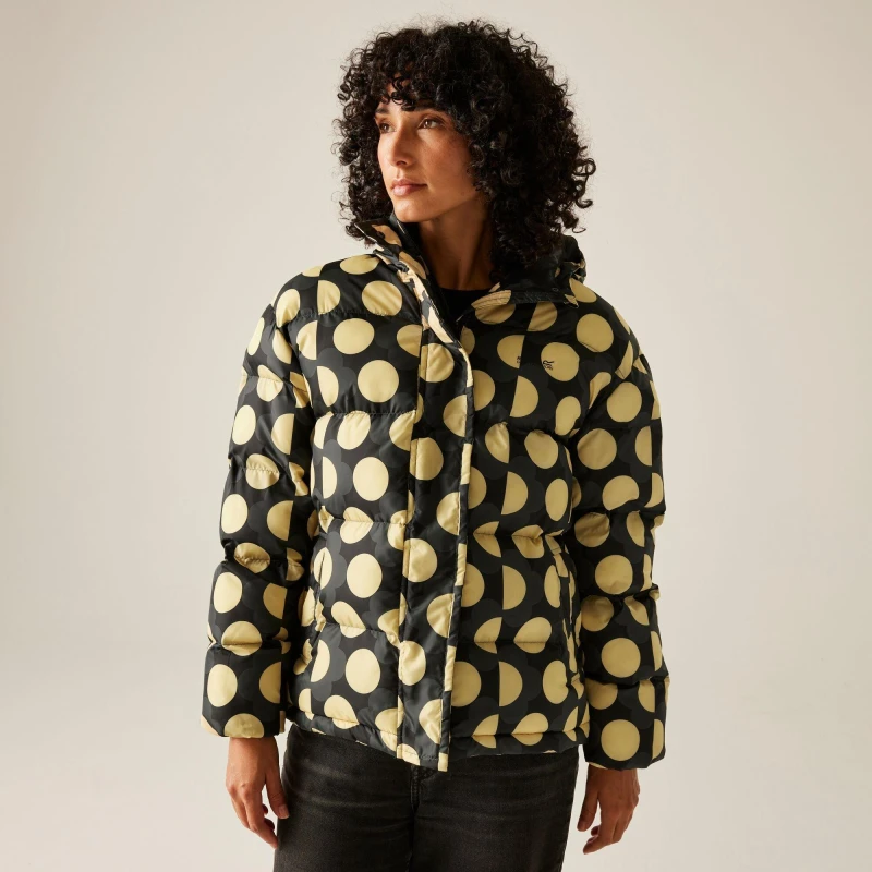 Image of Regatta Orla Kiely Padded Jacket Frilly Flower M female 10