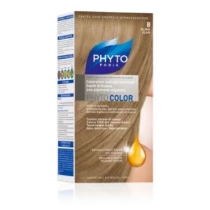 image of Phyto Phytocolor Permanent Color Color 8 Light Blonde